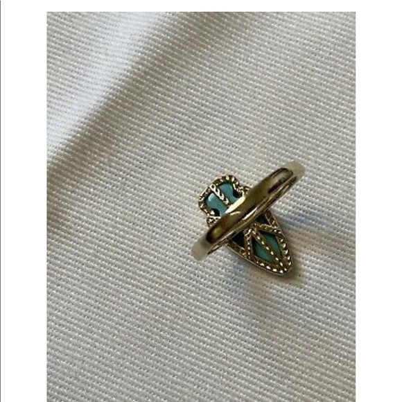 Like new Kendra Scott turquoise skyline ring - Picture 4 of 6